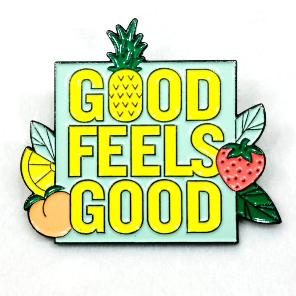 Good Feels Good Tack Pin